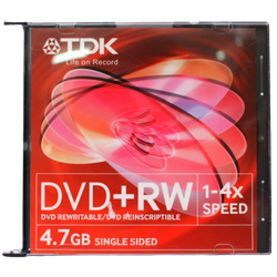 Dvd +Rw 4.7Gb Tdk