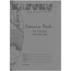 96 Pages Square Ruled Mg Kasuku