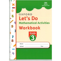 Lets Do Maths Workbook Grade 3 2024