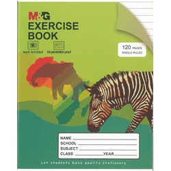 120 Pages A5 Single Line M&G