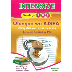 Intensive Gredi ya 789 Ufunguo wa KJSEA Kiswahili Karatasi ya Pili