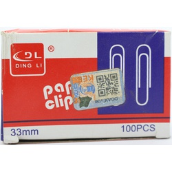 Paper Clips-33mm-Dingli