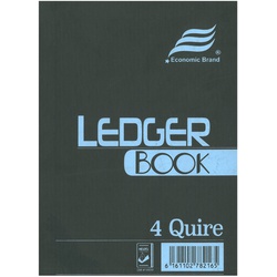 Ledger Book 4 Quire Economic
