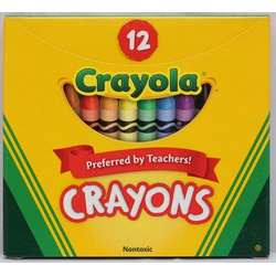 Crayons Half Size 12s-Crayola