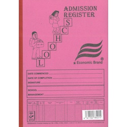 School Admission Register 2Quire Economic