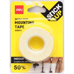 Mounting Tape 24mmx1.5m-Deli