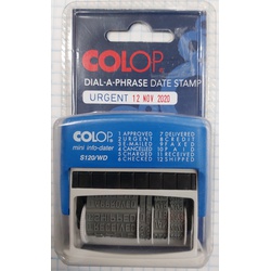 Colop  Dial-A-Phrase Date Stamp S120/WD