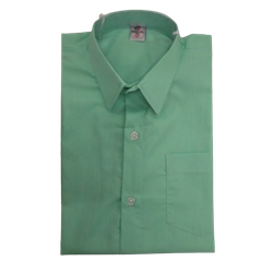 Shirt Light Green Short Sleeved