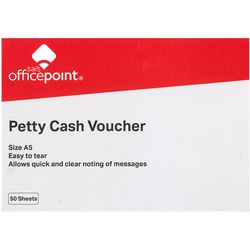 Petty Cash A5 Officepoint