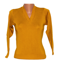 Golden Yellow Plain Pullover