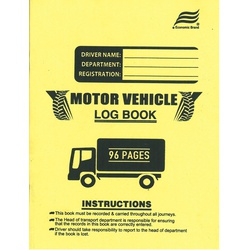 Motor Vehicle Log Book