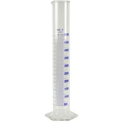 Glass Measuring Cylinder 500ml Borosil