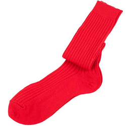 Stocking Red Plain