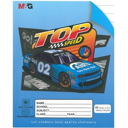 96 Pages A5 Half Inch Single Line M&G