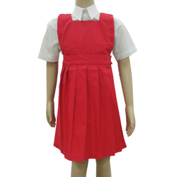 Tunic Red Pleated