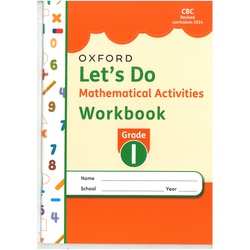 Lets Do Maths Workbook Grade 1 2024