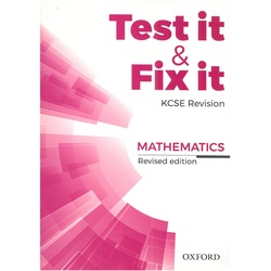 Test It Fix It Mathematics