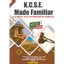 KCSE Made Familiar History & Government Workbook