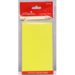 Sticky Note Assorted-5x3-Officepoint