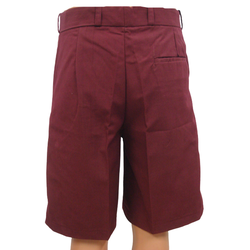 Short Maroon Suiting