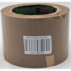 Brown Tape 72mmx100mtrs Sumo