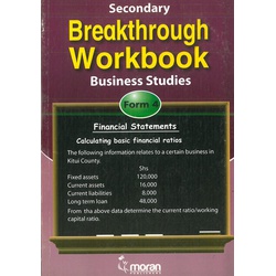 Secondary Breakthrough Workbook Business Studies Form 4