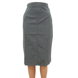 Skirt Light Grey Suiting 4 Piece Style