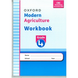 Modern Agriculture Workbook Grade 4 2024