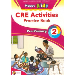 Happy Kids CRE Activities Practice Book Pre-Primary 2-2025