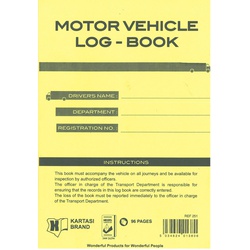 Motor Vehicle Log Book