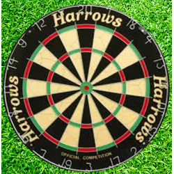 Dartboard Harrows Official Competition