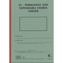 Permanent Store Ledger S2 4Quire
