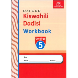 Kiswahili Dadisi Workbook Gredi 5 2024