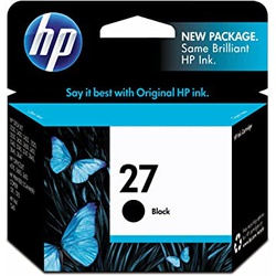 Hp Ink Cartridge 27 Black