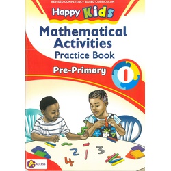 Happy Kids Mathematical Activities Practice Book Pre-Primary 1-2025