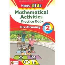 Happy Kids Mathematical Activities Practice Book Pre-Primary 2-2025