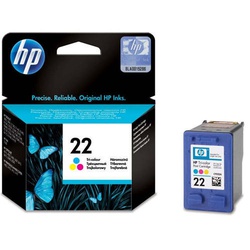 Hp Ink Cartridge 22 Coloured