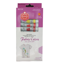 Fabric Colours 12ml 12s-Keep Smiling