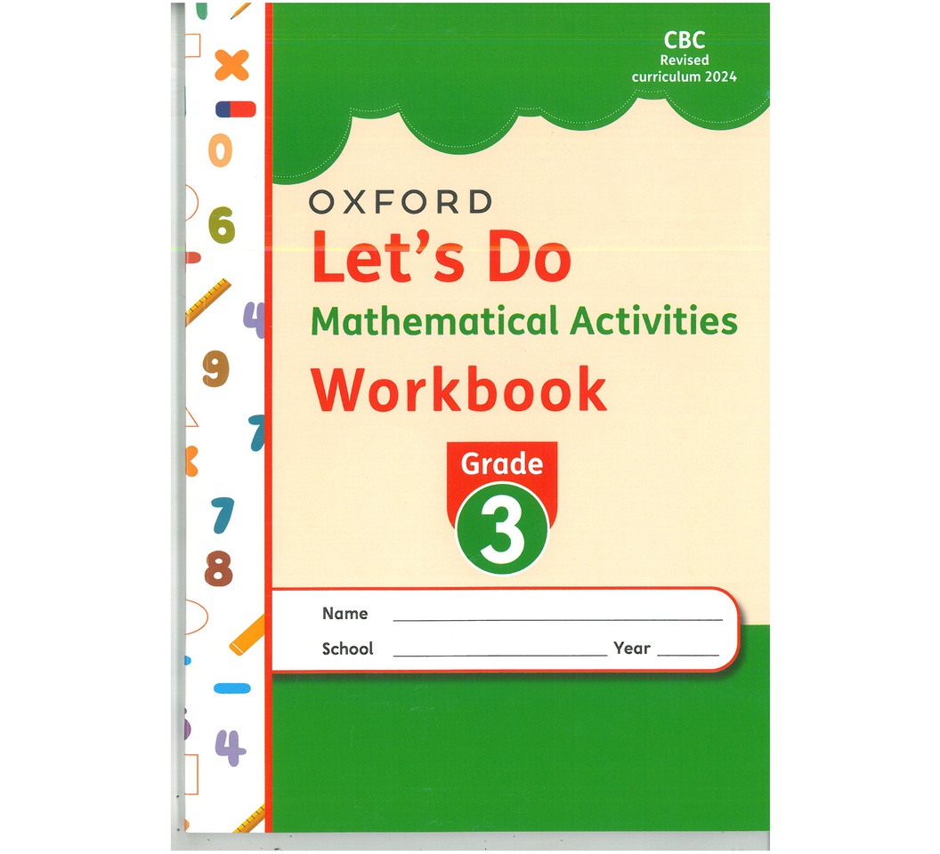 Lets Do Maths Workbook Grade 3 2024 | Chania School Depot