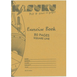 80 Pages Square Ruled Mg Kasuku