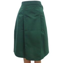 Skirt Green Double pleat