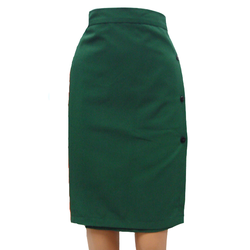 Skirt Green Machine Pleats