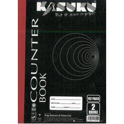 Counter Book 2 Quire Kasuku