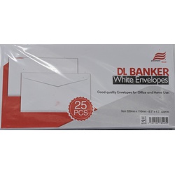 Dl Banker White 25pcs