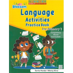 Blossom Language Activities Pre-primary 2