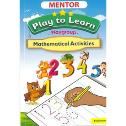 Mentor Play to Learn Mathematical Activities-Playgroup