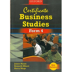 Cerificate Business Studies F4