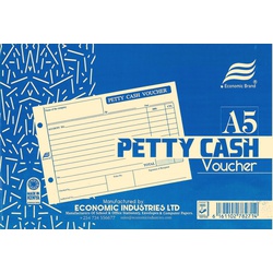 Petty Cash A5 Economic