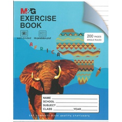 200 Pages A5 Single Line M&G