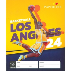 120 Pages A5 Single Line Paperline